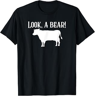 Cow Bear Funny Family Gag Inside Joke