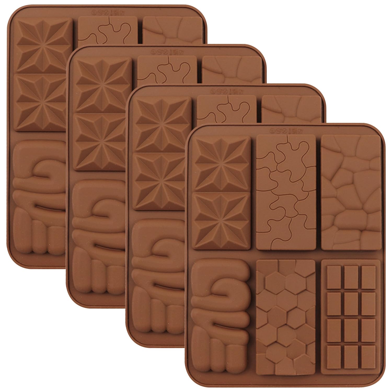 6 Stampi Per Cioccolatini In Silicone - Forme Diverse, Per Dolci E Caramelle - Foto 3