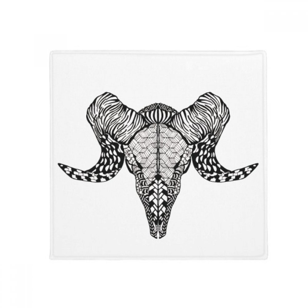 Tapis lion sketch rond 60cm antidérapant pour salon et cuisine