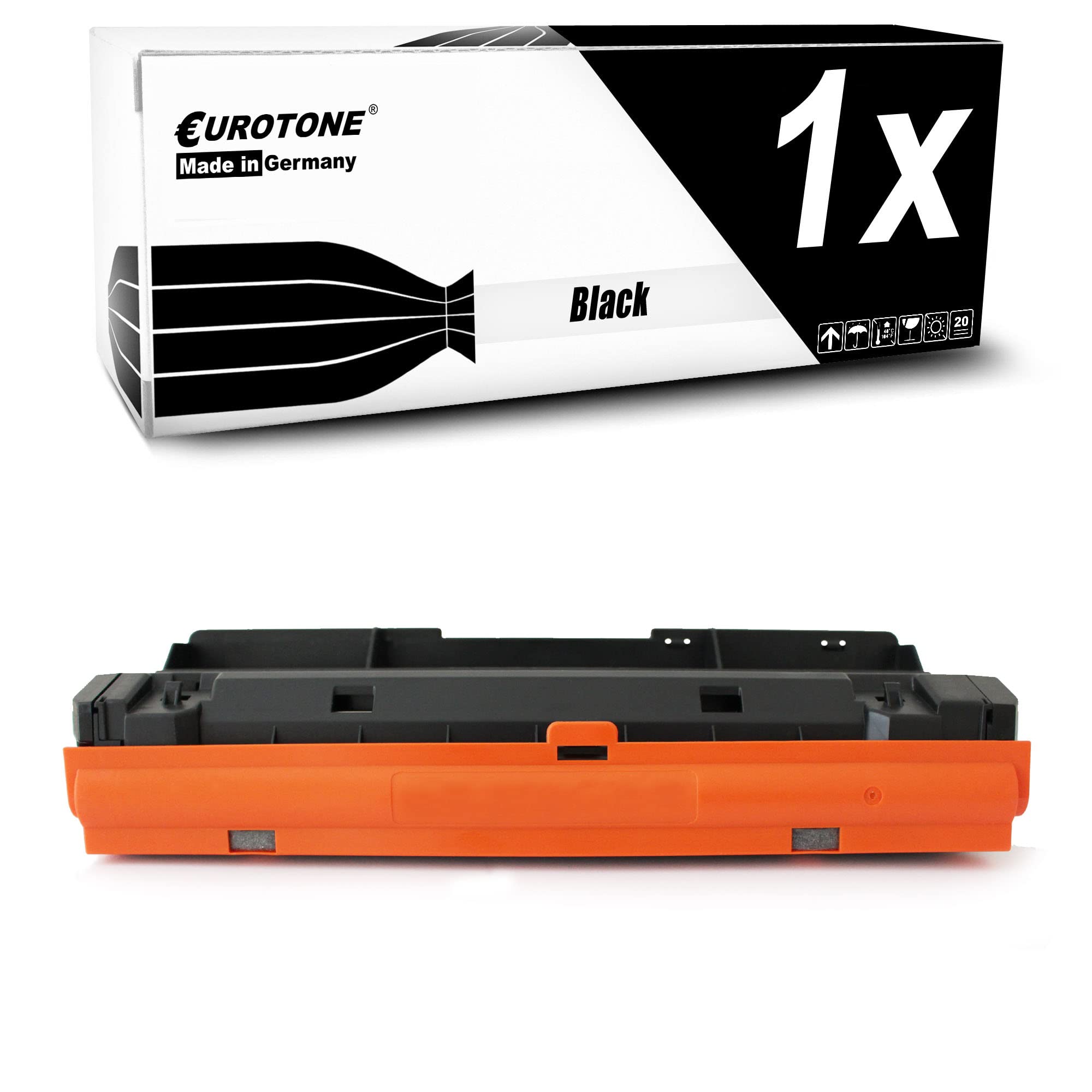 Toner MLT-D204L haute capacité Eurotone pour Samsung ProXpress M3825 M3875 M4025 textes nets - 8
