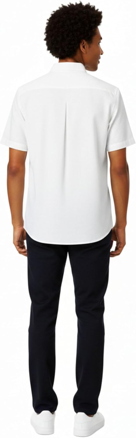 French Toast Boys Short Sleeve Classic Poplin Dress Shirt - Image 5
