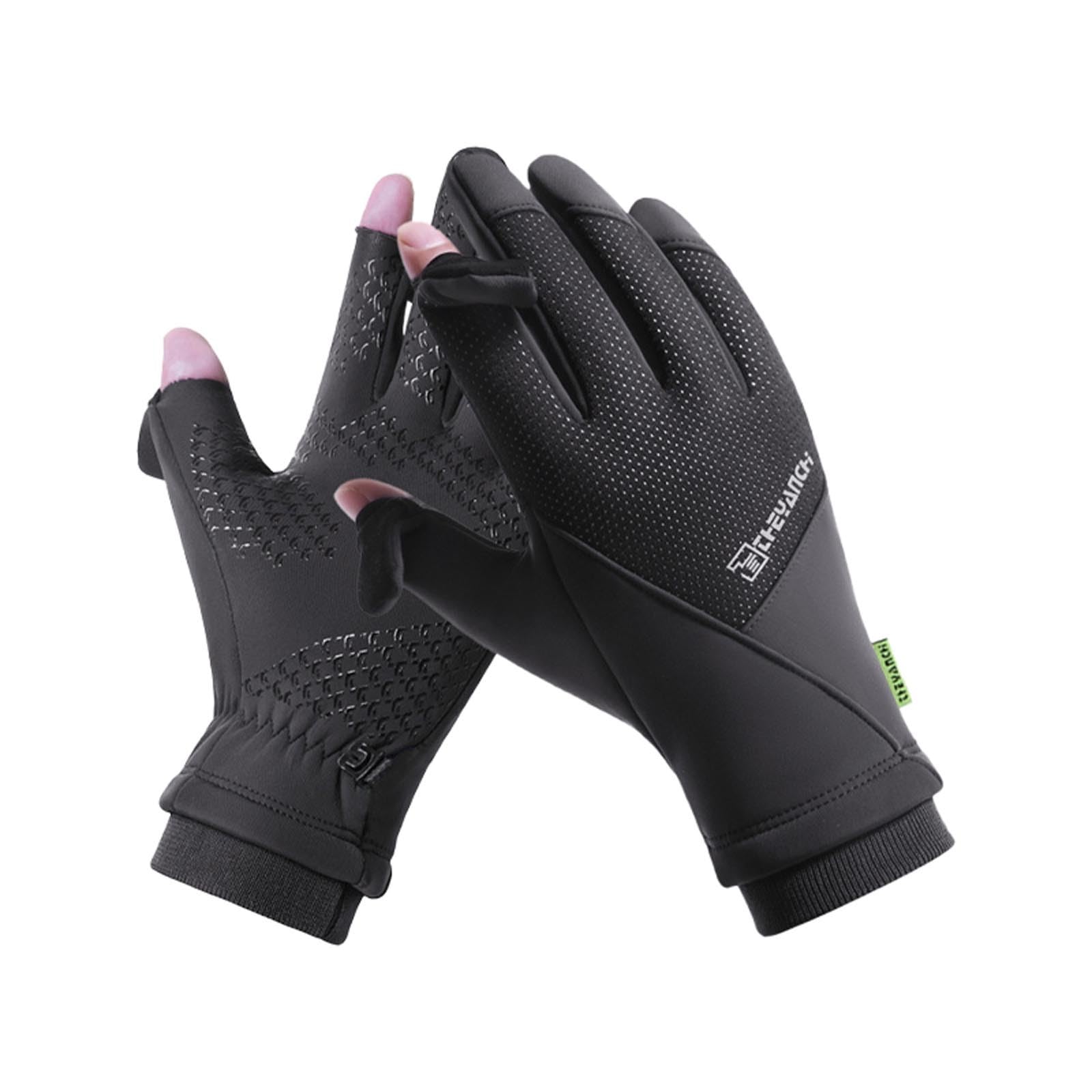 Mens Warm Work Gloves Womens Winter Running Gloves Touchscreen Ski Glove Cold Weather Gear for Cycling Working