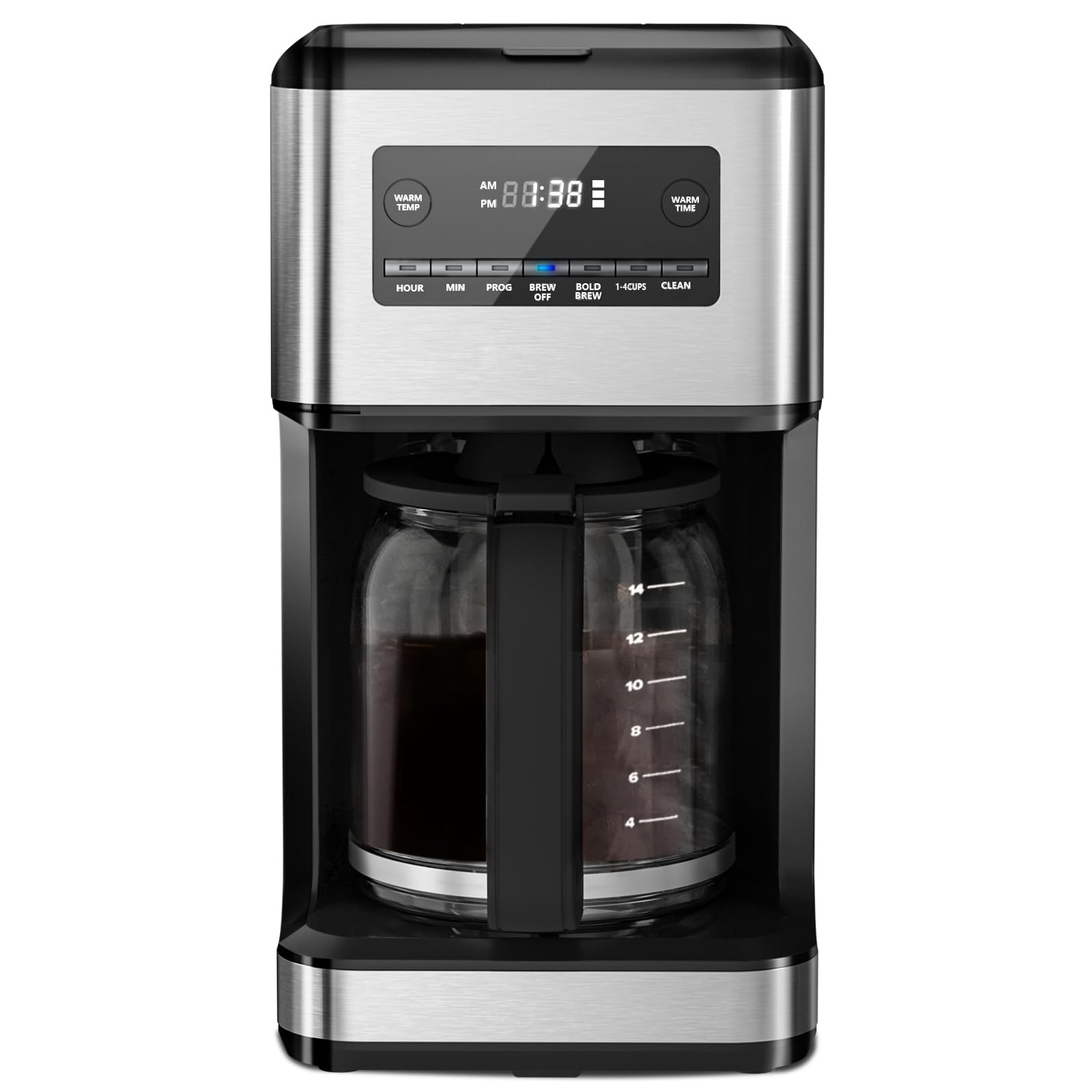 Stainless Steel Espresso Machine With Programmable Timer SHARDOR