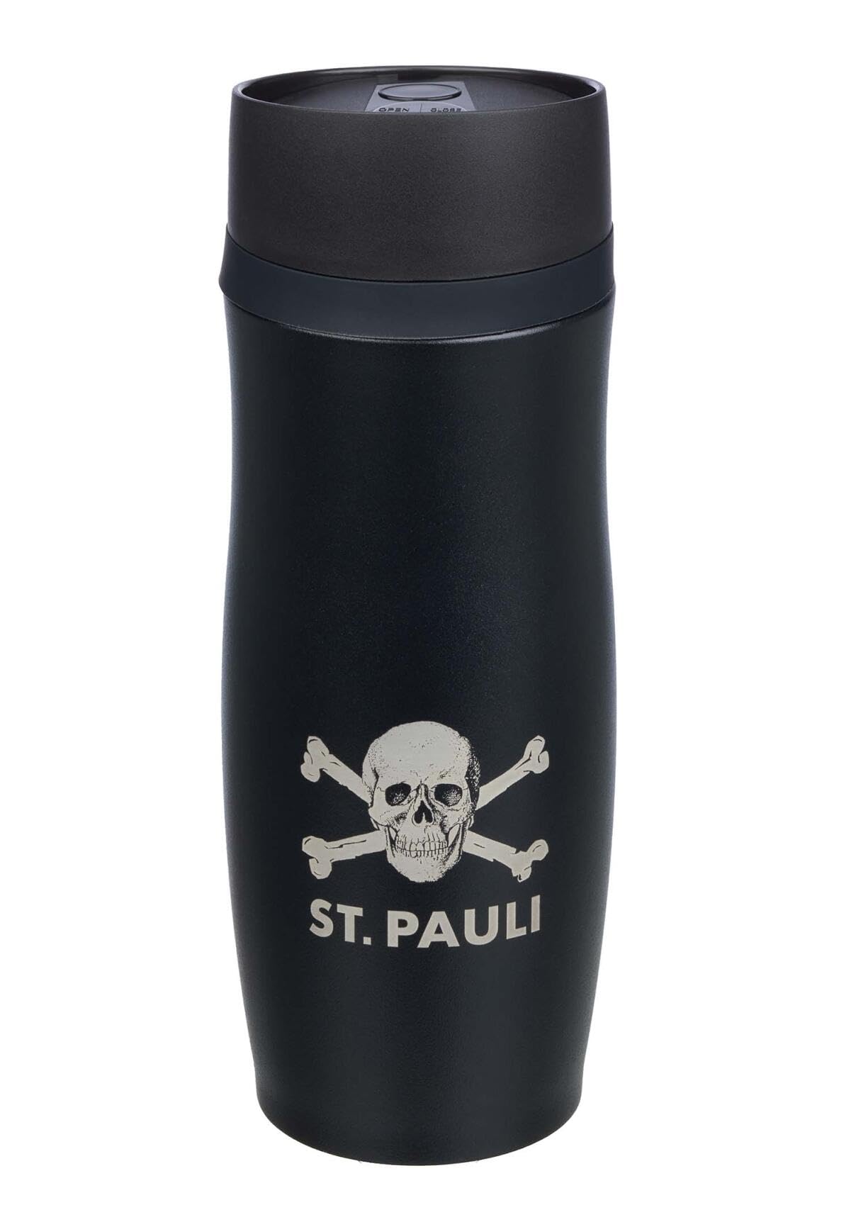 FC St. Pauli Thermobecher Totenkopf - Edelstahl
