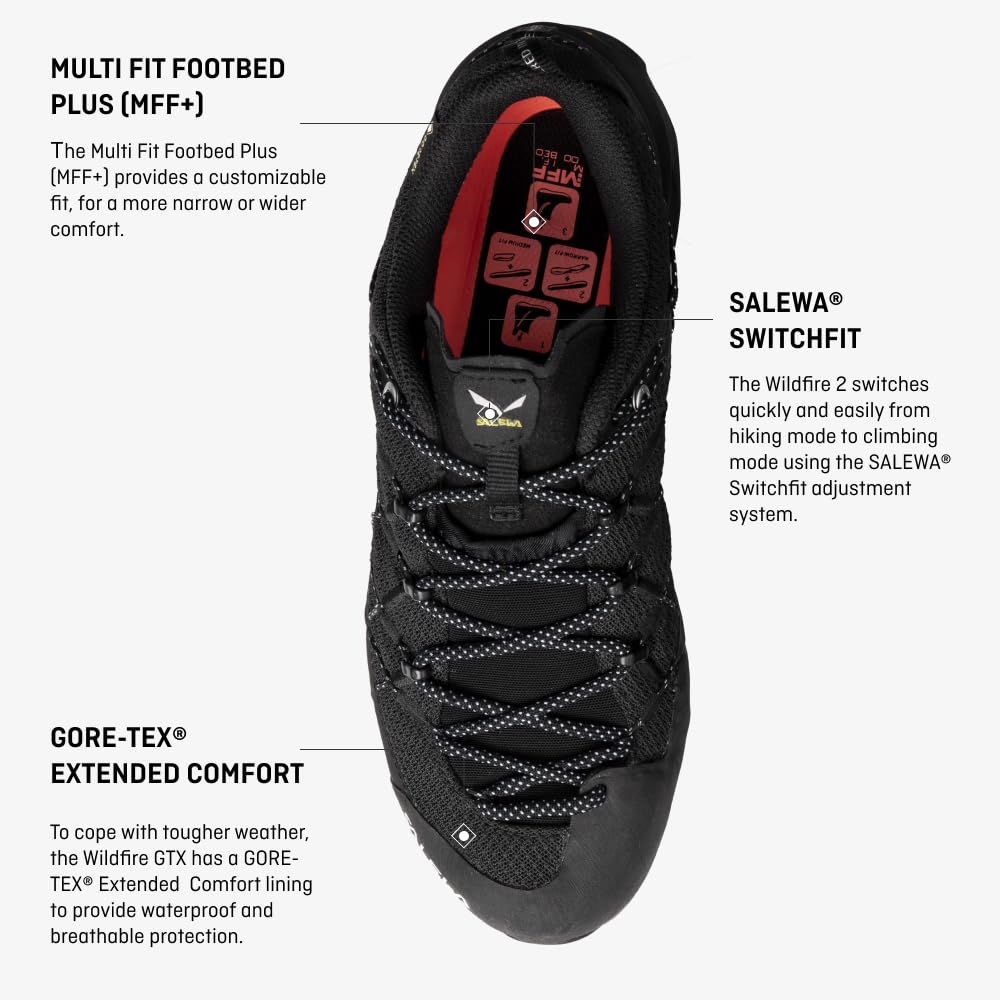 Salewa Wildfire 2 Gore-Tex Scarpe da Avvicinamento da Uomo