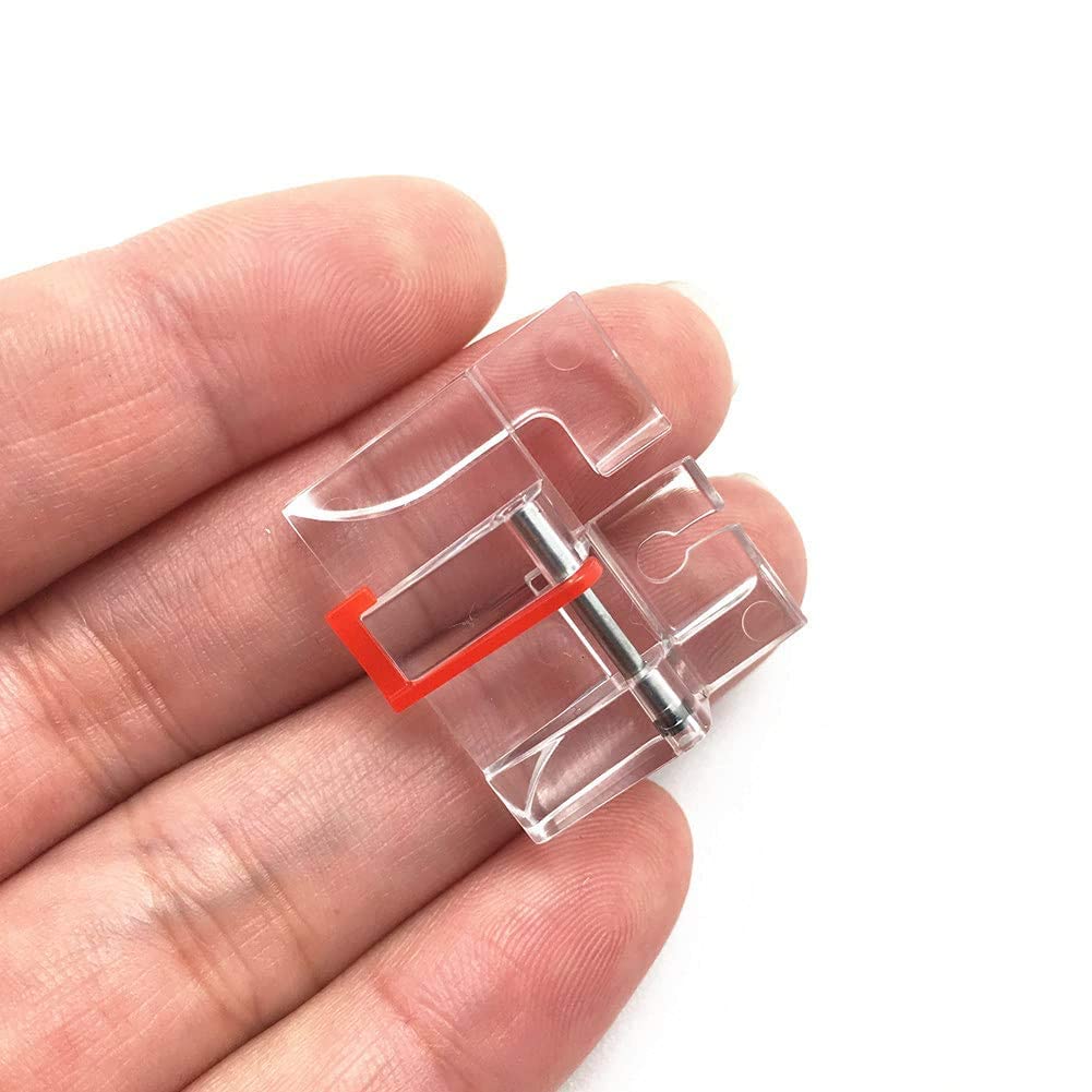 Fbshicung Unique Changeable Type Curve Stitching Presser Foot 1/4 inch for Low Shank Sewing Machine