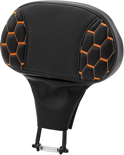 Respaldo del conductor Sissy Bar Rider Almohadilla para respaldo de Harley Touring Road King Street Glide Road Glide Electra Glide 2009 en adelante