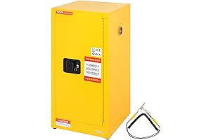 VEVOR Safety 16 Gal Fire-Proof Storage Cabinet - 18.1 x 18.1 x...