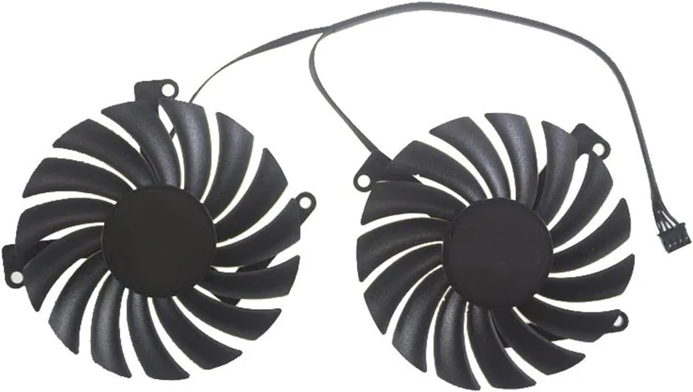 2pcs/lot CF9010H12S CF-12910S 85mm DC12V 0.35A 4Pin Graphics Fan， Compatible For INNO3D ，RTX2060 12GB TWIN X2 OC Graphics Card Cooling Fan