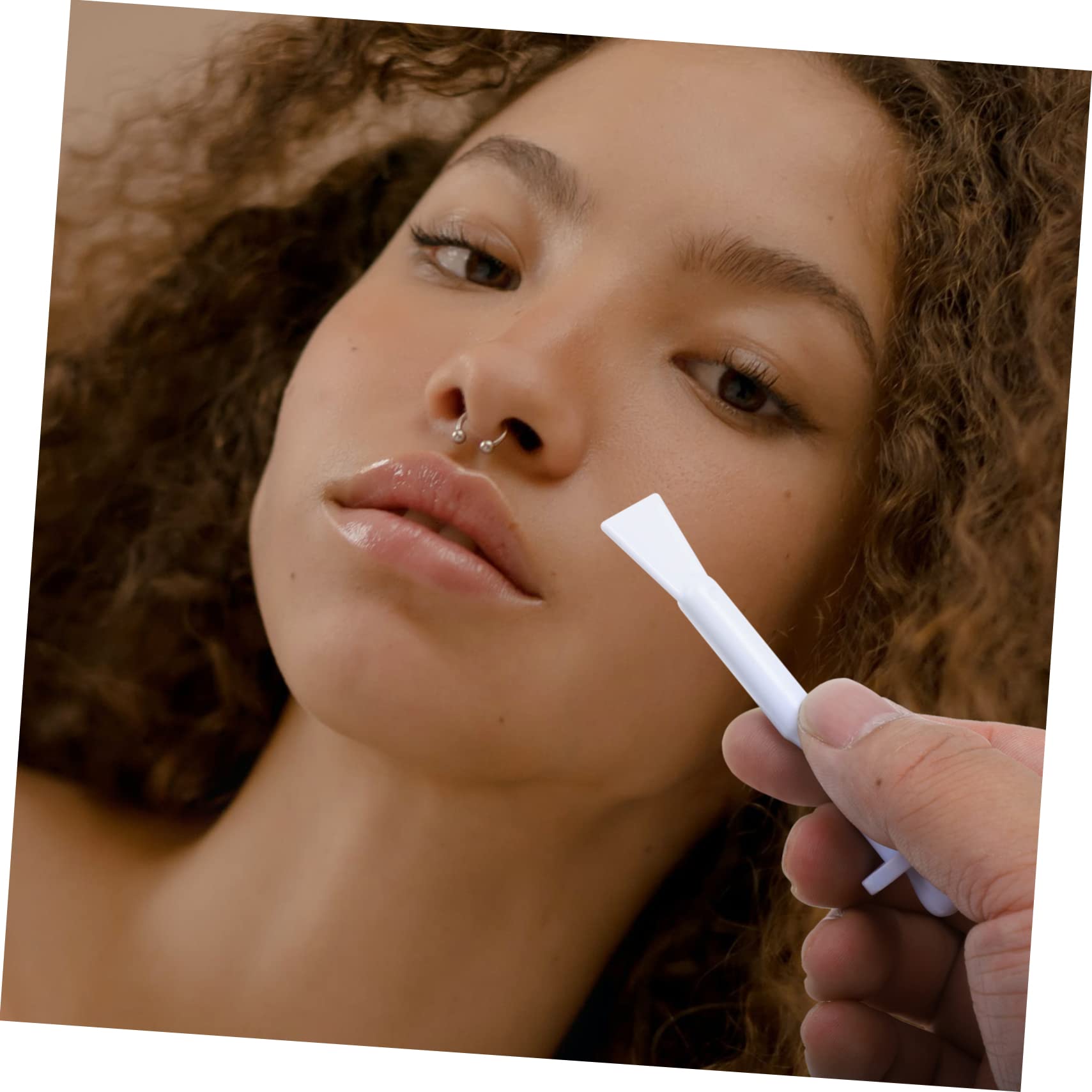 HAPINARY Nose Hair Removal Tool 30pcs Disposable Wax Sticks Pp Material Gentle for Nostrils