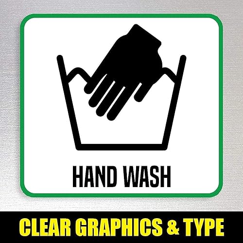 Miniatura 9 de Conversor de cocina y guía de símbolos de lavandería, paquete de combinación  Extra grande fácil de leer 11.0 x 8.3in hojas de trucos para el hogar