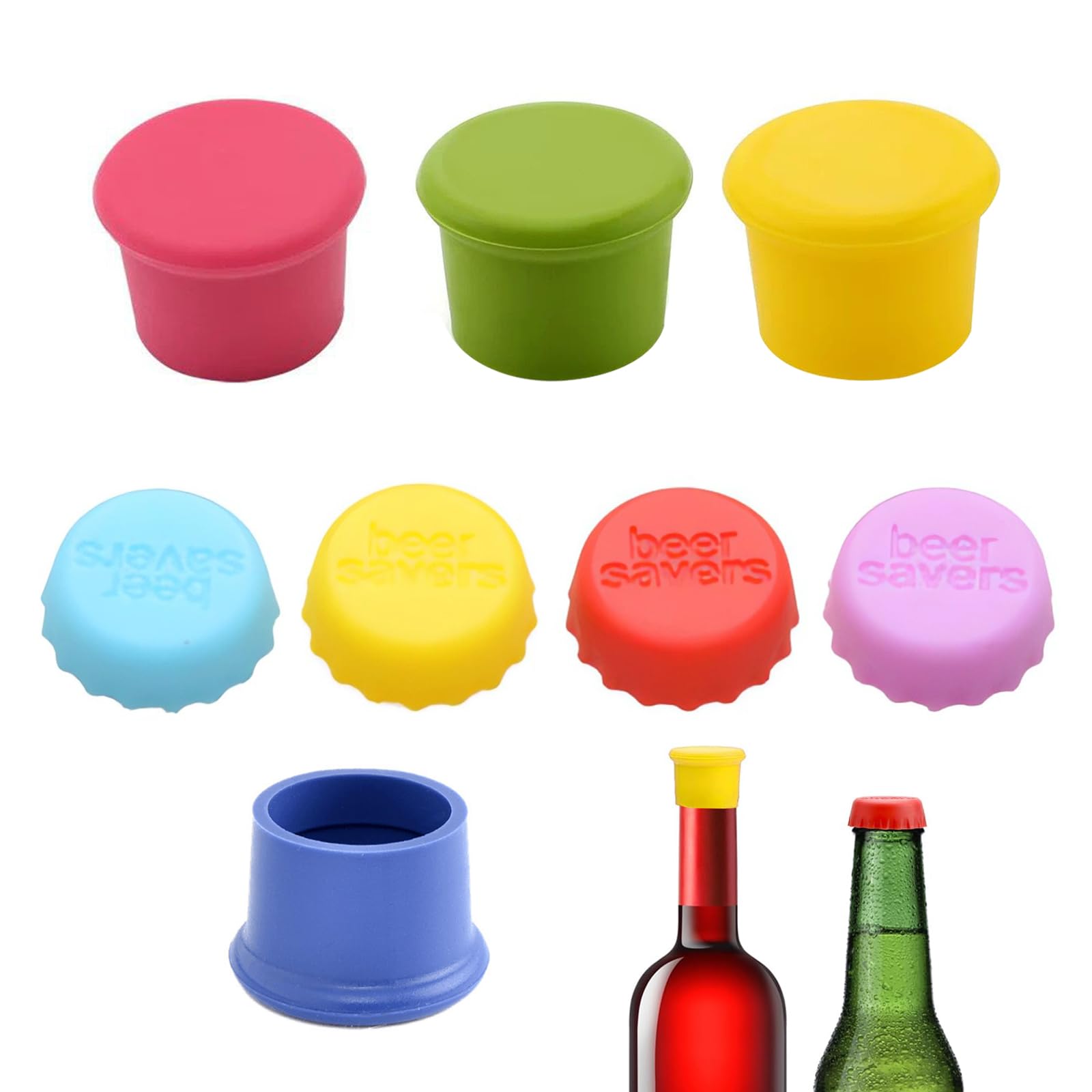 2 Pcs Tappo Per Bottiglia Di Vino Rosso Acciaio Inossidabile Tappisti