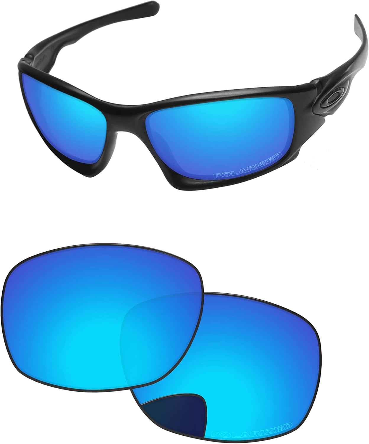 Replacement Lenses for Oakley Ten X OO9128 Sunglass