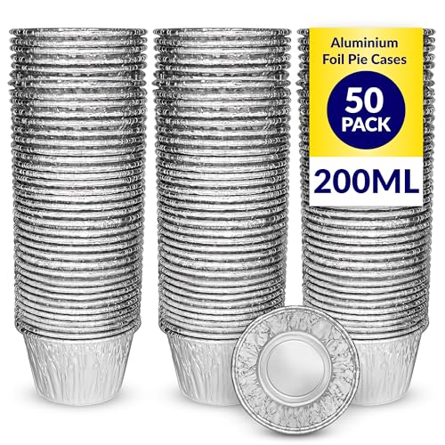 ebake Moldes Desechables Reposteria - (200ml) Paquete de 50 Molde...