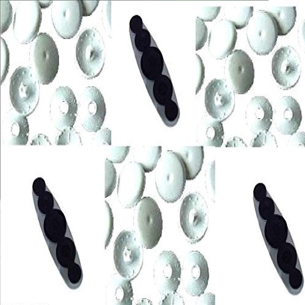 Plastic Self Cover Buttons - 11mm- 10 Buttons