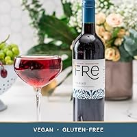 Vista 6 de FRE Vino Tinto Merlot, Sin Alcohol, Botella de Vino de 750 ml