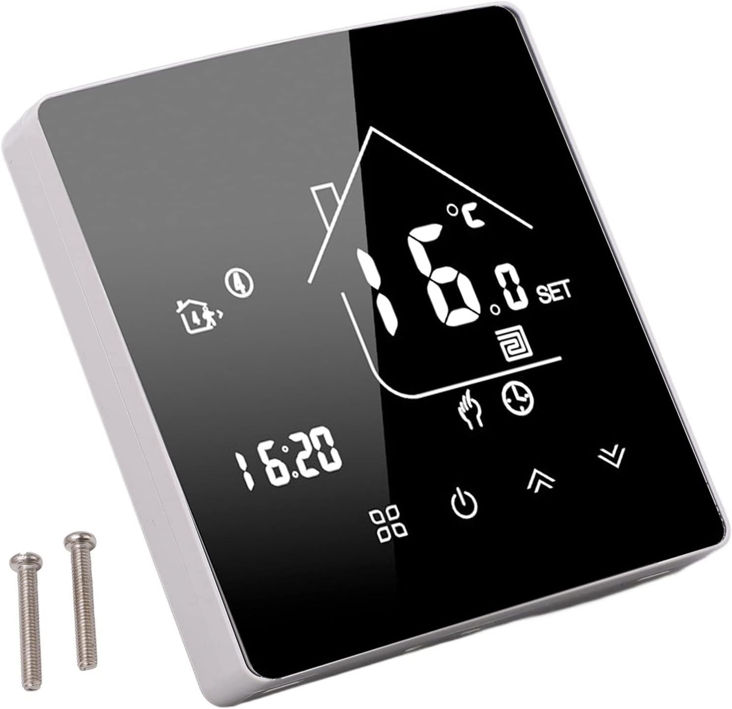 16A Smart Thermostat with Voice Control, Programmable Thermostat, Smart
