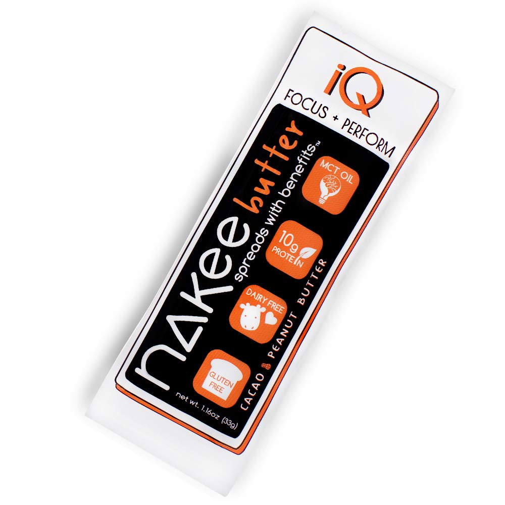 Nakee Butter iQ New popularity Keto Nut Packets - Organi Peanut We OFFer at cheap prices