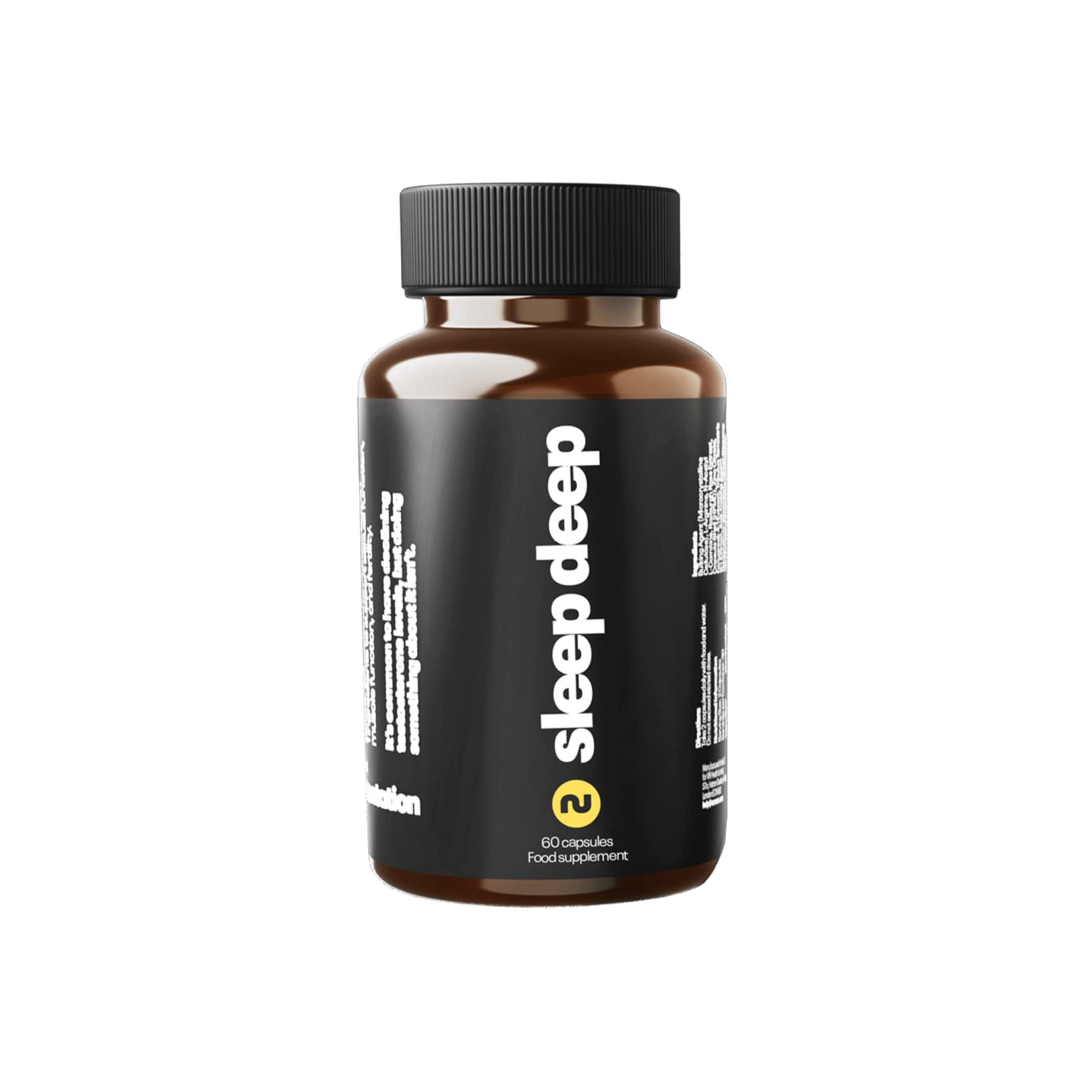 Numan Sleep Deep - 60 Vegan Capsules with Chamomile, L-Theanine, Magnesium - Night-time Support, Relaxation - Sleep Supplement Capsules - Made in UK