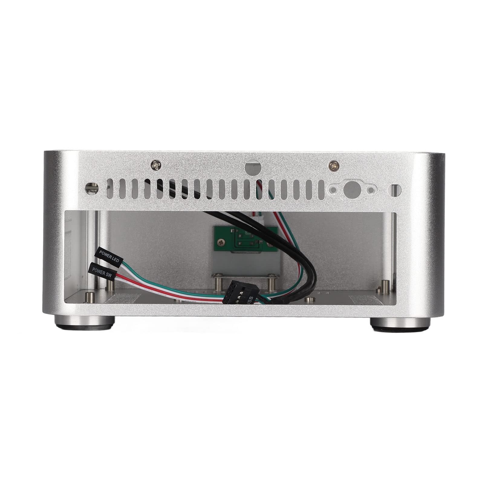 Custodia per Computer Mini ITX, Custodia per PC da Gioco per Desktop per Computer Video Domestici, Computer per Hotel, Terminali Self-Service, Buona Dissipazione del Calore