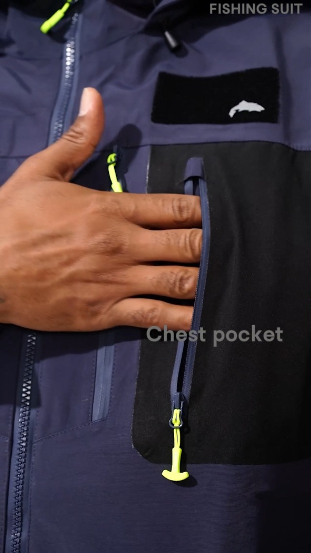 Amazon.com: Men's 3L-Gore Pro-Tex Waterproof Fishing Jacket & Bib