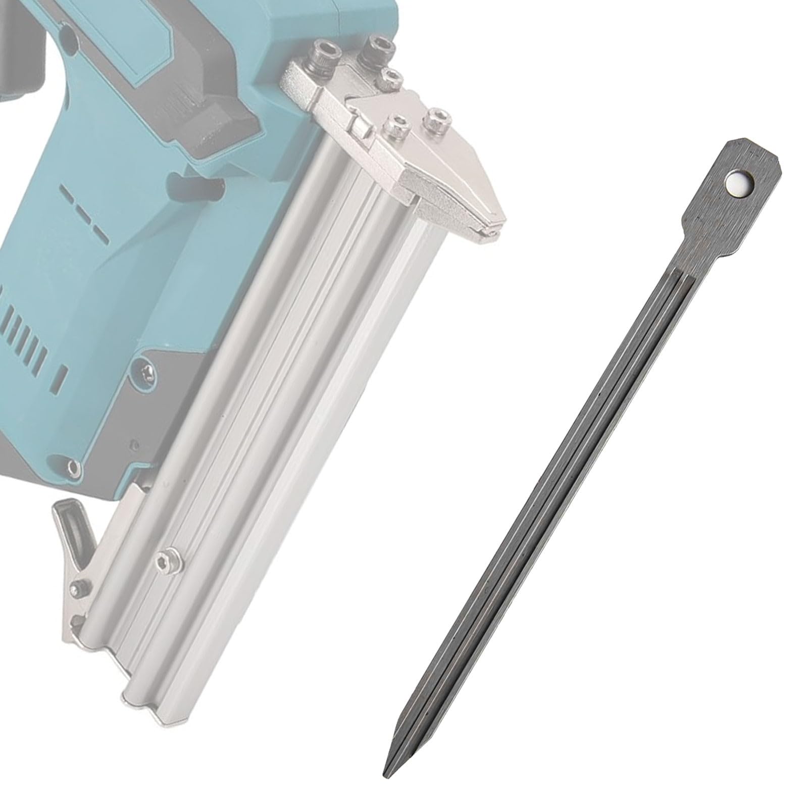 Repuesto de clavadora de pin compatible con Makita BPT350 BPT351 DPT350 DPT353 PT354D AT638A, 345702-4, 11,2 cm de longitud, 1 unidad