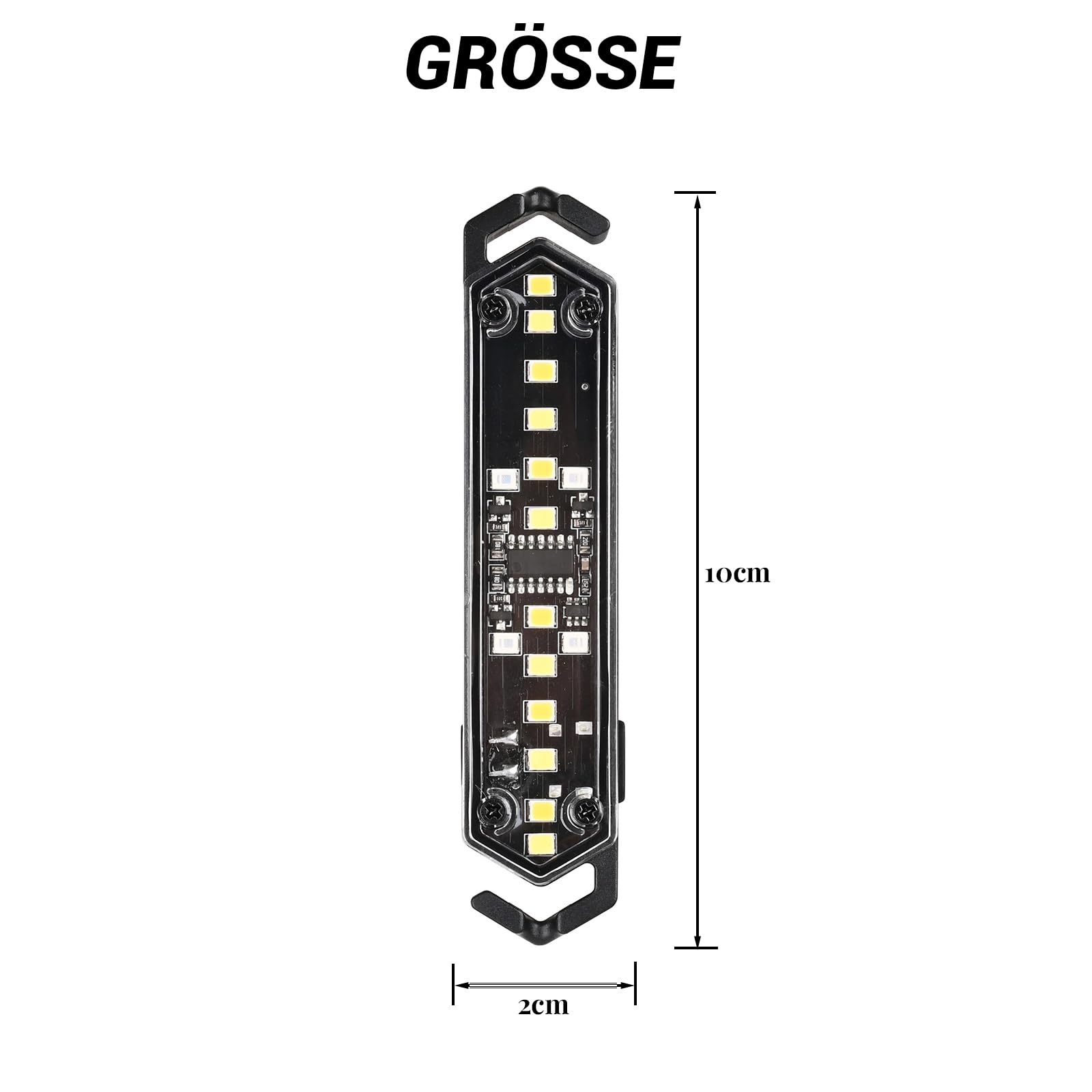 AVEKI LED Camping Lampe, 7 Modi Dimmbar Camping Licht für das Zeltseil, IPX4 Wasserdicht Outdoor Lampe Magnetisch & Schnappen, Aufladbar Zeltlampe Für Seile mit 2-8mm Durchmesser Geeigne