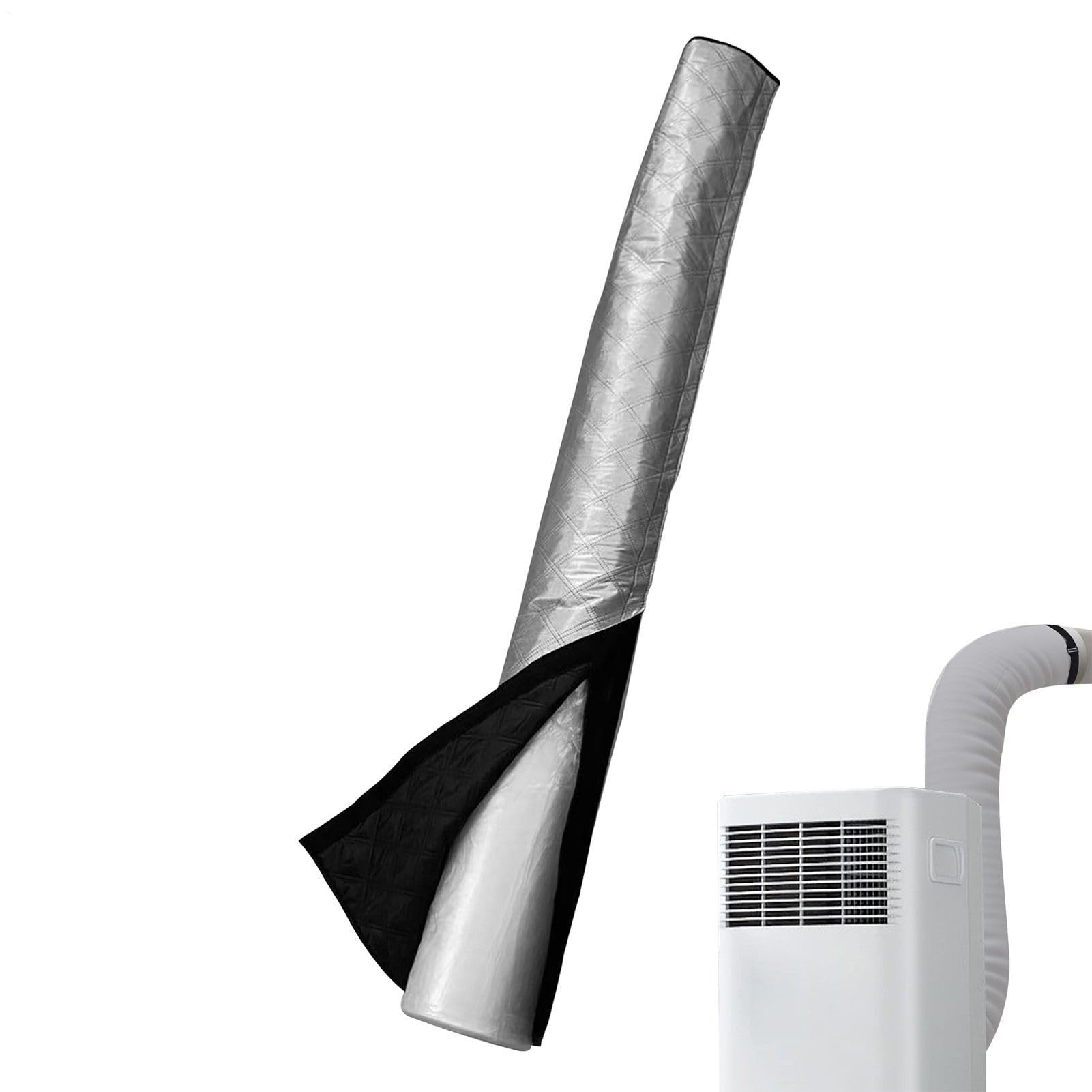 Portable AC Hose Insulation Sleeve, AC Insulated Hose Cover, Easy Installation, Washable, for 5-inch and 6-inch Diameter Exhaust Hose Tube