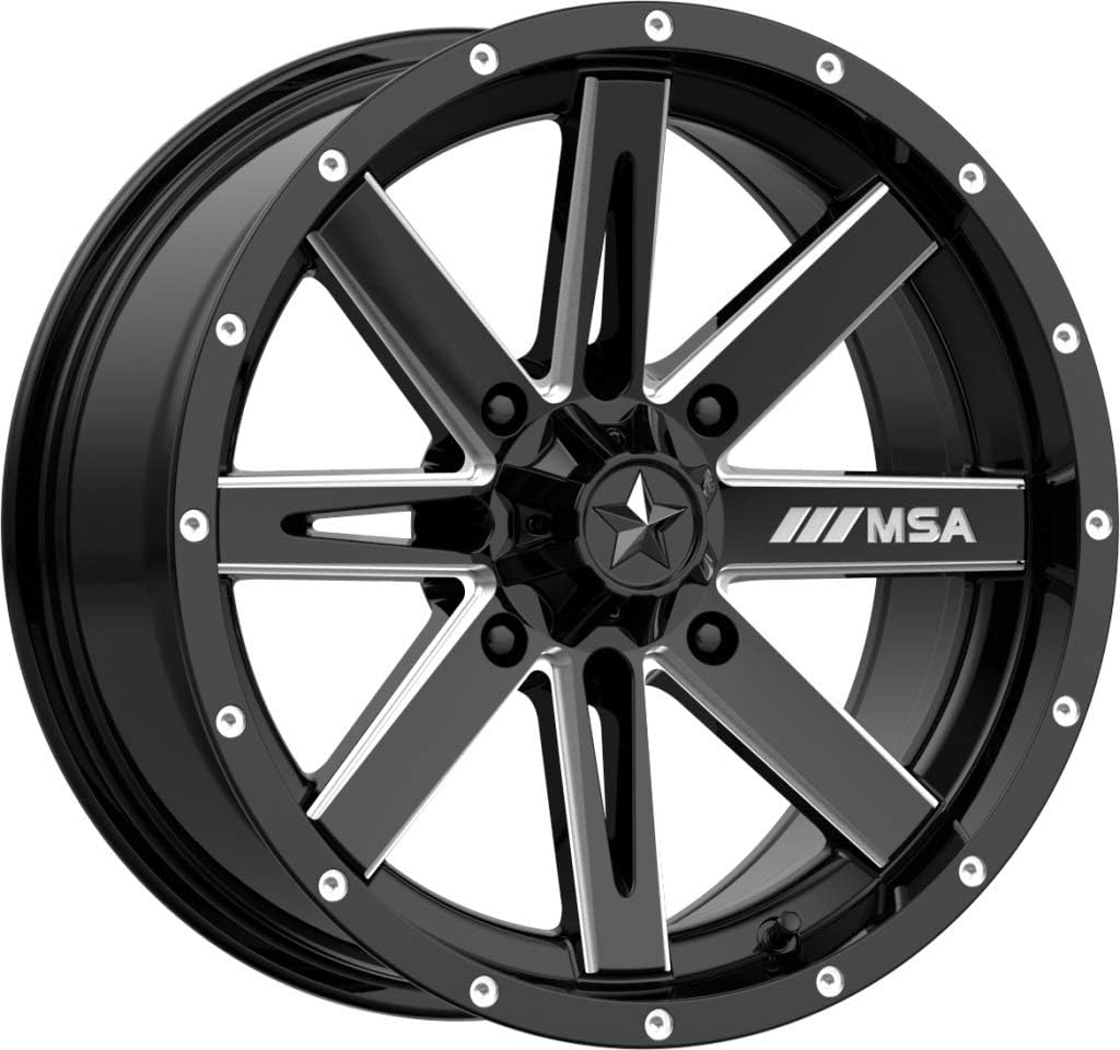 MSA M41 Boxer 16x7 ATV/UTV Wheel - Milled (4/156) +10mm [M41-06756]