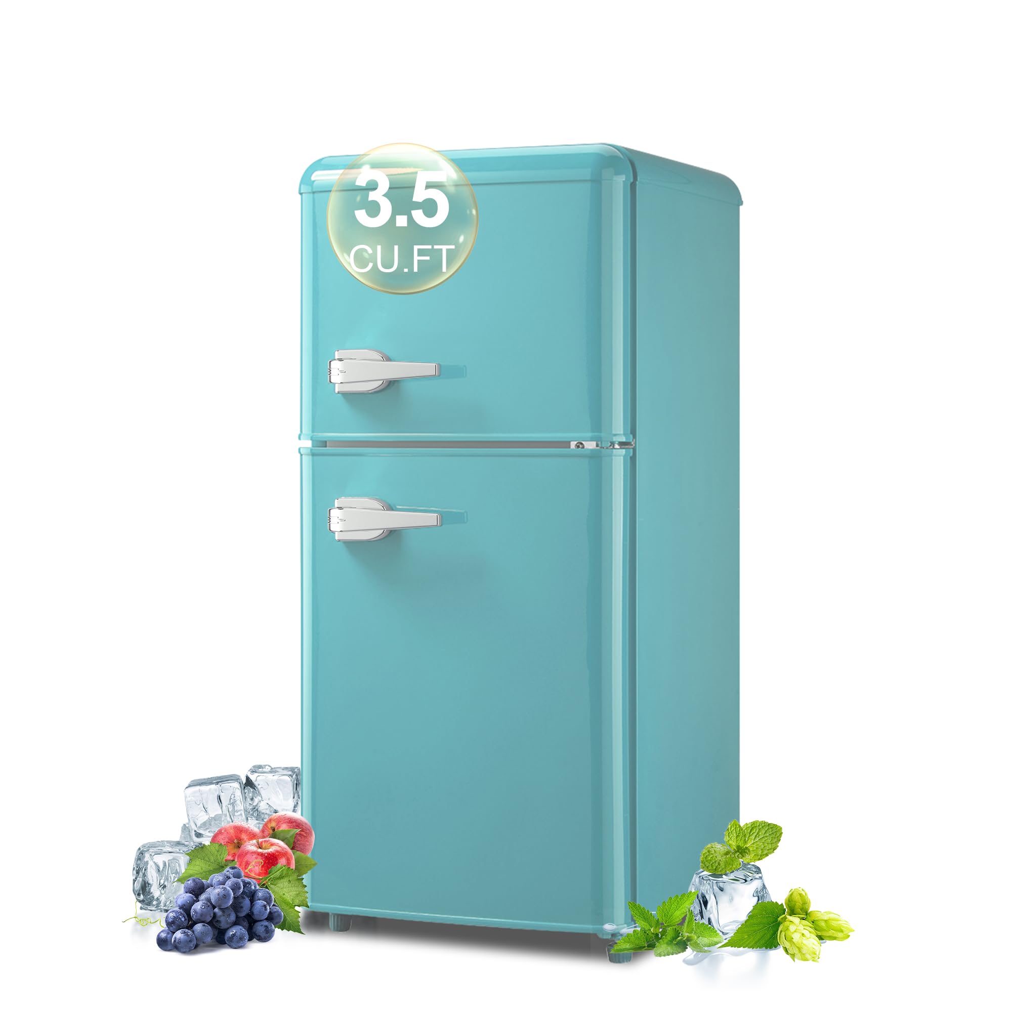 Ｌ′Appartment　GOOD GRIEF Smile Compact Amazon.com: Zyerch Retro Mini Refrigerator with Freezer 3.5 Cu. Ft