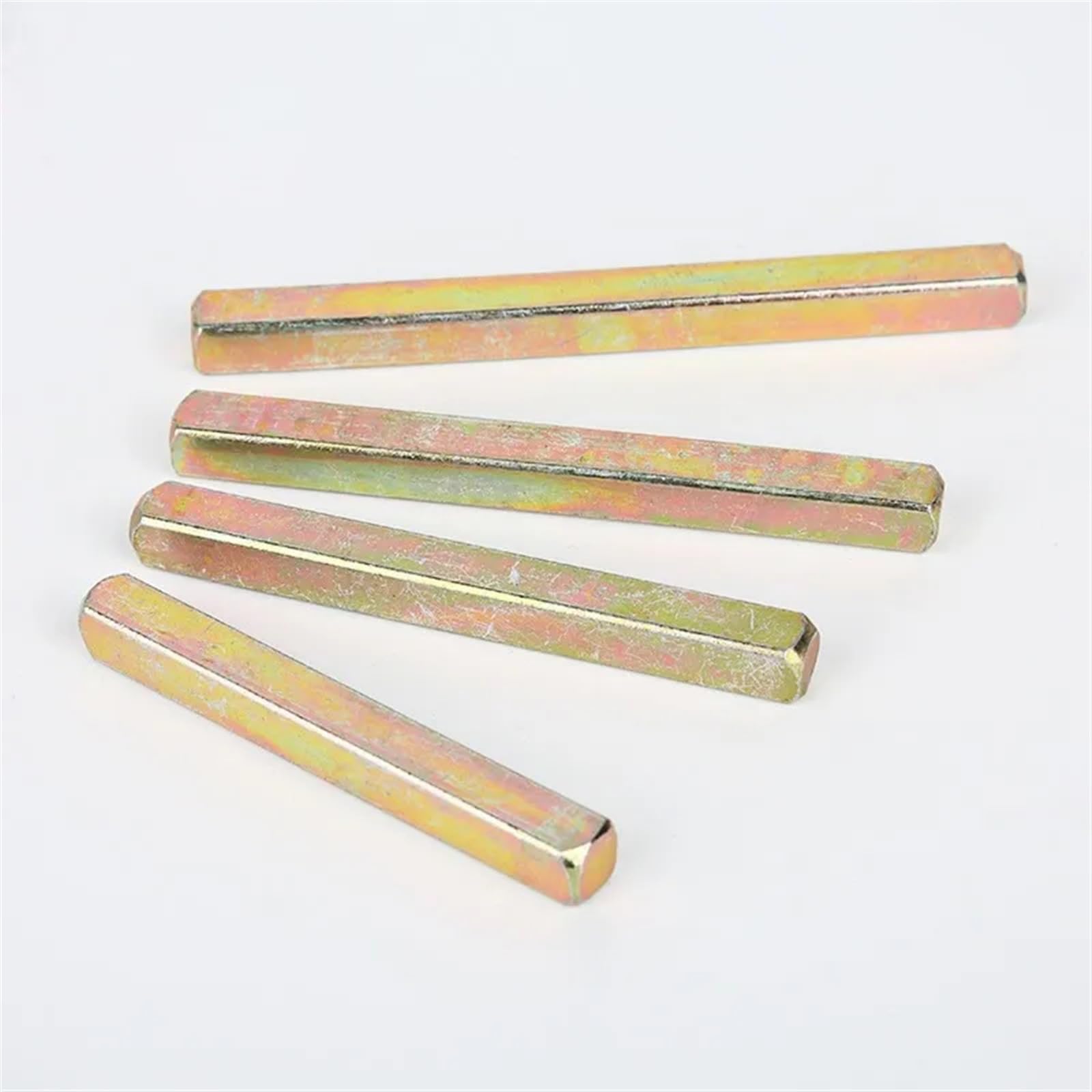 Axe carré de serrure de porte 7mm bielle de poignée en acier 90mm 2pcs