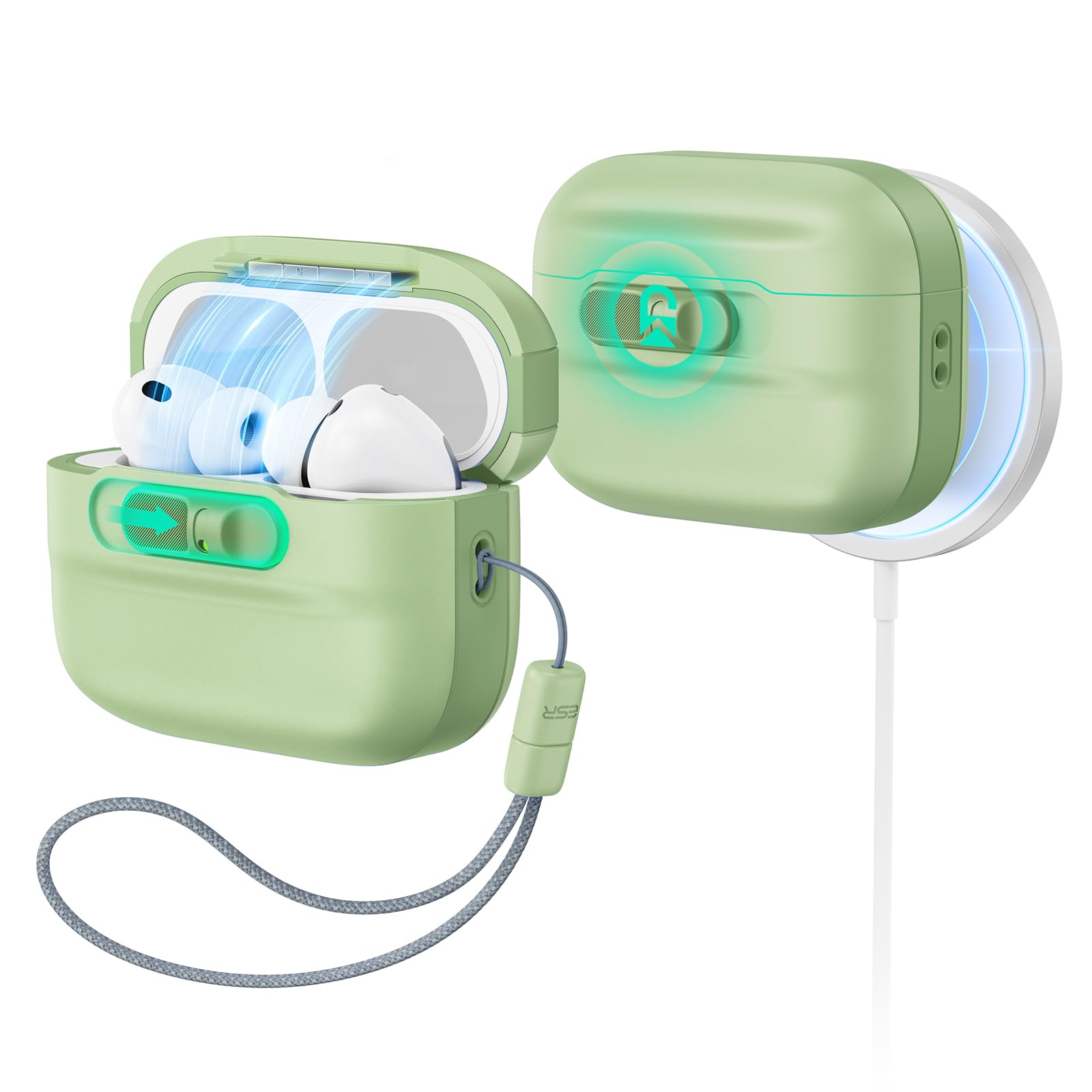 Amazon | ESR AirPods Pro3 ケース(2025) MagSafe対応 AirPods Pro 第3