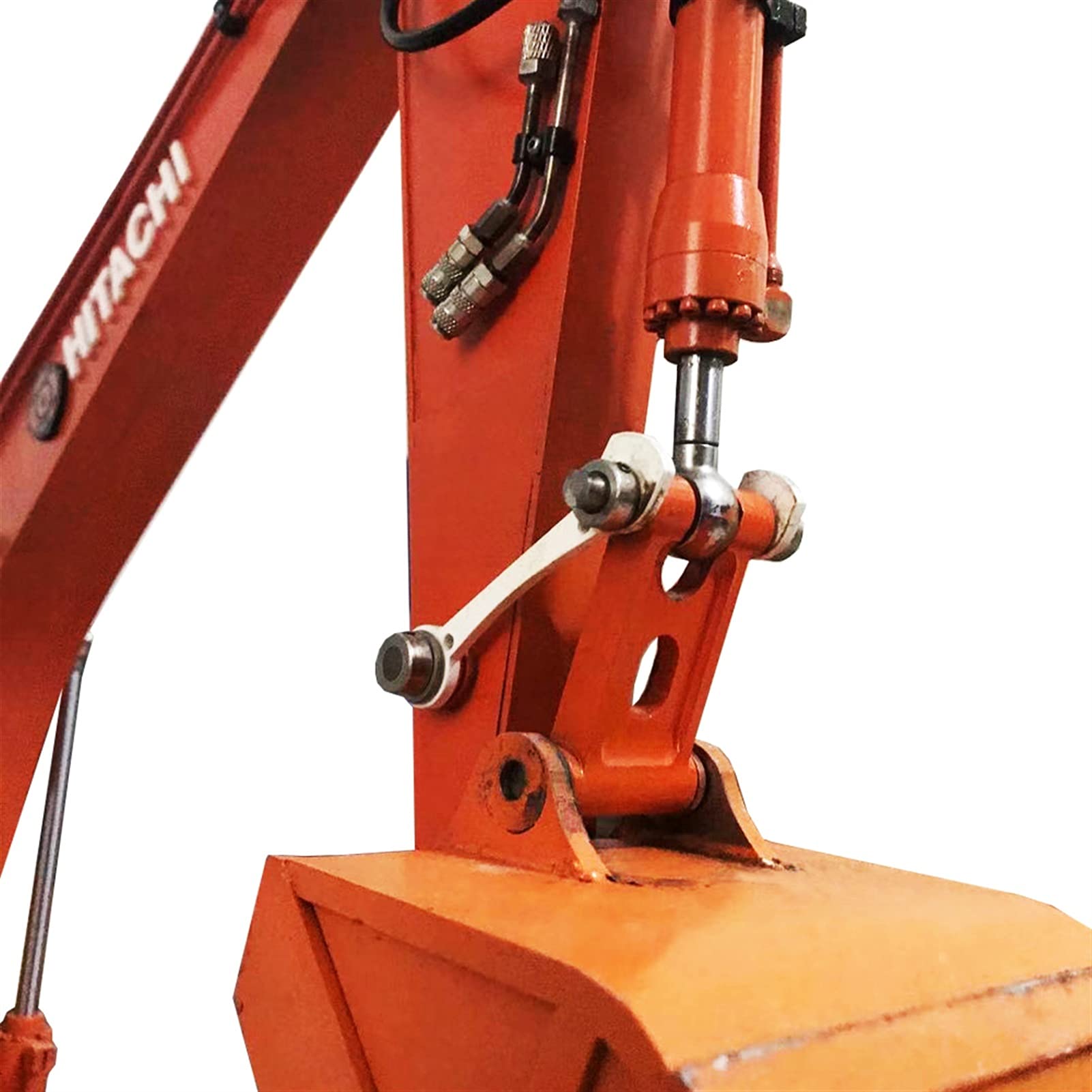 Idraulico, Escavator Bucket H Frame Metal CNC. for RC. Escavatore idraulico Supporto Braccio H Link Parts,Strumenti Idraulici