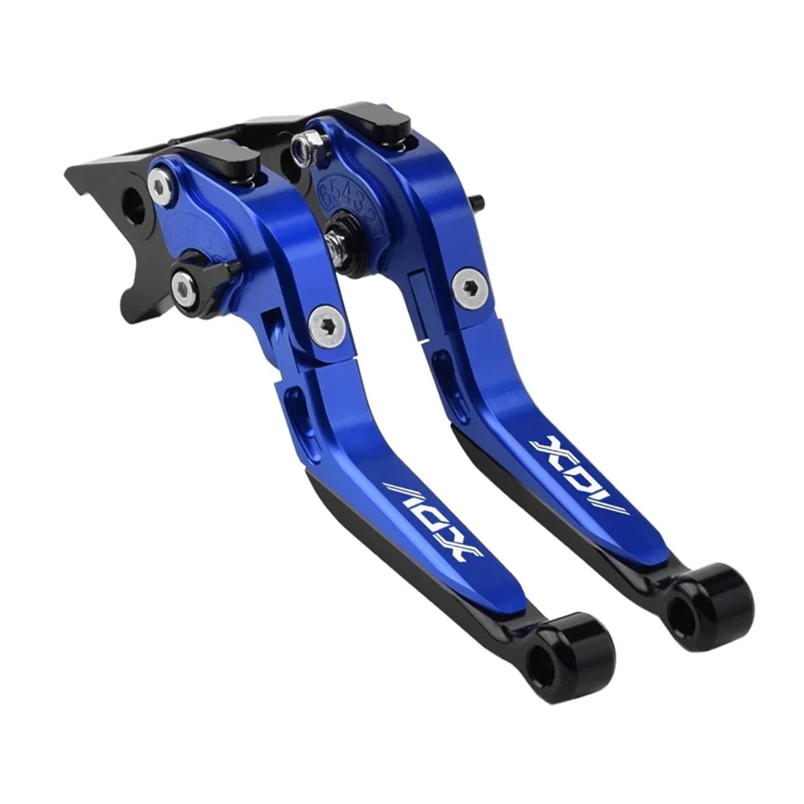 WKDYRIWO Motorcycle Clutch Levers Brake Cowl for LONGJIA XDV150Si XDV250Si XDV300i Adjustable CNC Aluminum Modification Accessories Motorcycle Brake Clutch Levers
