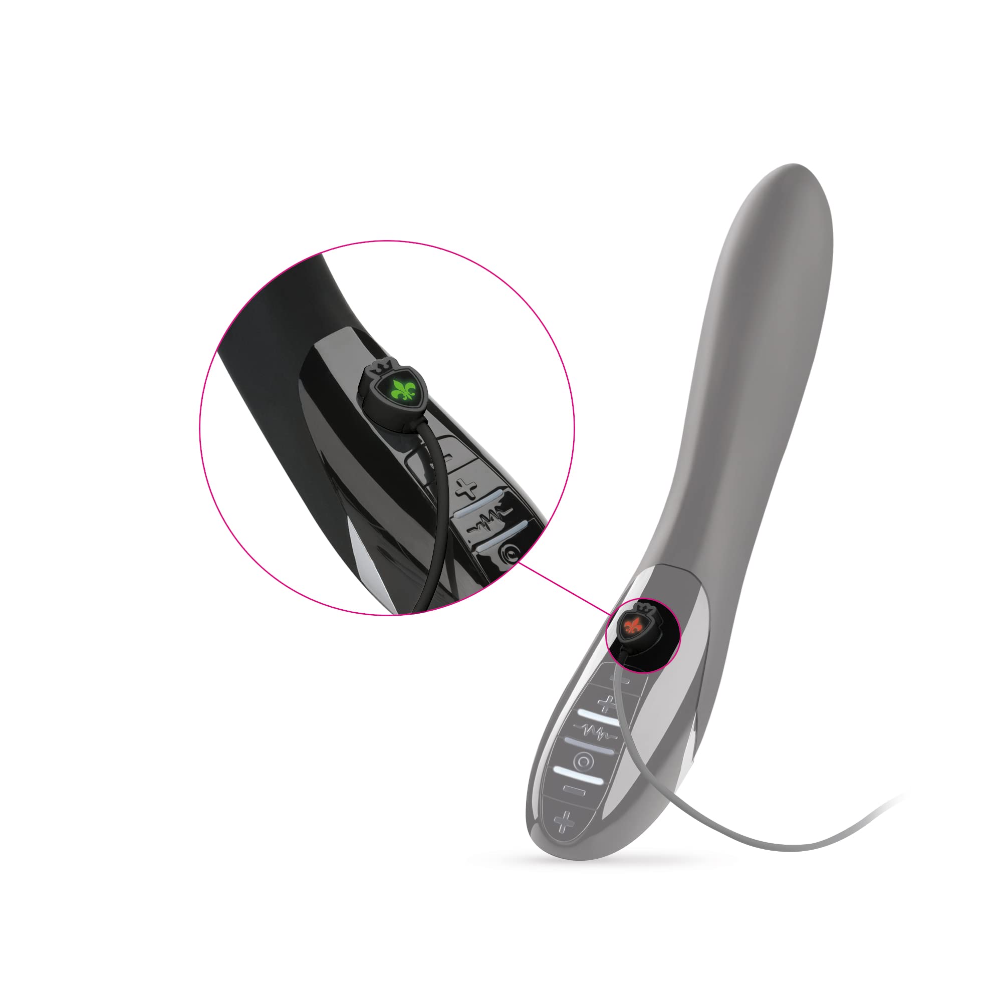 Mystim Électrique Eric E-Stim Vibromasseur Noir