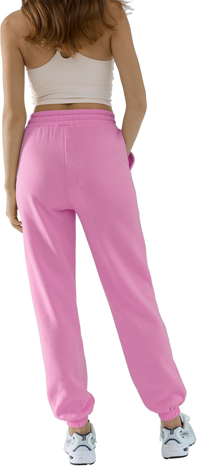 DITOK 3 Pack Sweatpants for Women Fleece Lined High Waisted Joggers with Pockets Baggy Comfy Lounge Pants - Image 3