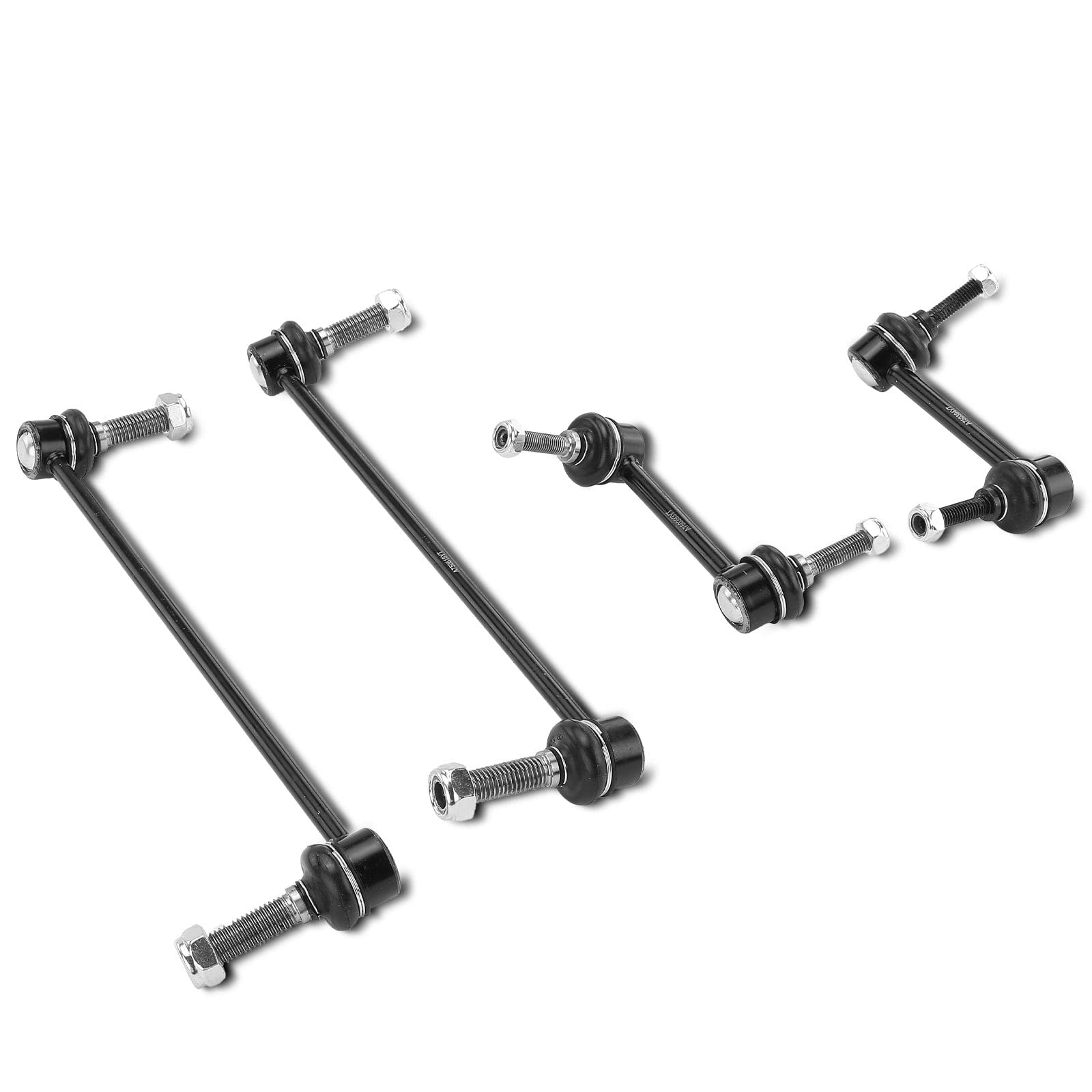 A-PremiumSet of 4, Front & Rear Sway Bar Links Kit Stabilizer Bar Links, Compatible with Ford Explorer 2011-2019, Police Interceptor Utility 2013-2019