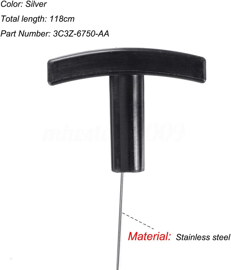 MOCW 3C3Z-6750-AA Engine Oil Dipstick Indicator for 2003 2004 2005 2006 FORD F250 F-350 F-450 F-550 Excursion Super Duty 6.0L V8 Diesel Powerstroke Fluid Level Indicator Dip Stick OE# 3C3Z6750AA