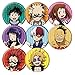 Produktbild SGOT My Hero Academia Brosche Set, Anime Abzeichen, Metall Weißblech Pins, Sammlung Gift für Anime Lovers 5,8cm(8 pcs Set 02)