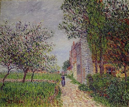 Toile Spring St Cyr De Vaudreuil Gustave Loiseau pour habiller un grand mur vide