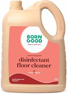 Born Good Plant Based Turkish Applewood Fragrance Disinfectant Liquid Floor and Surface Cleaner, Biodegradable,&hellip;
