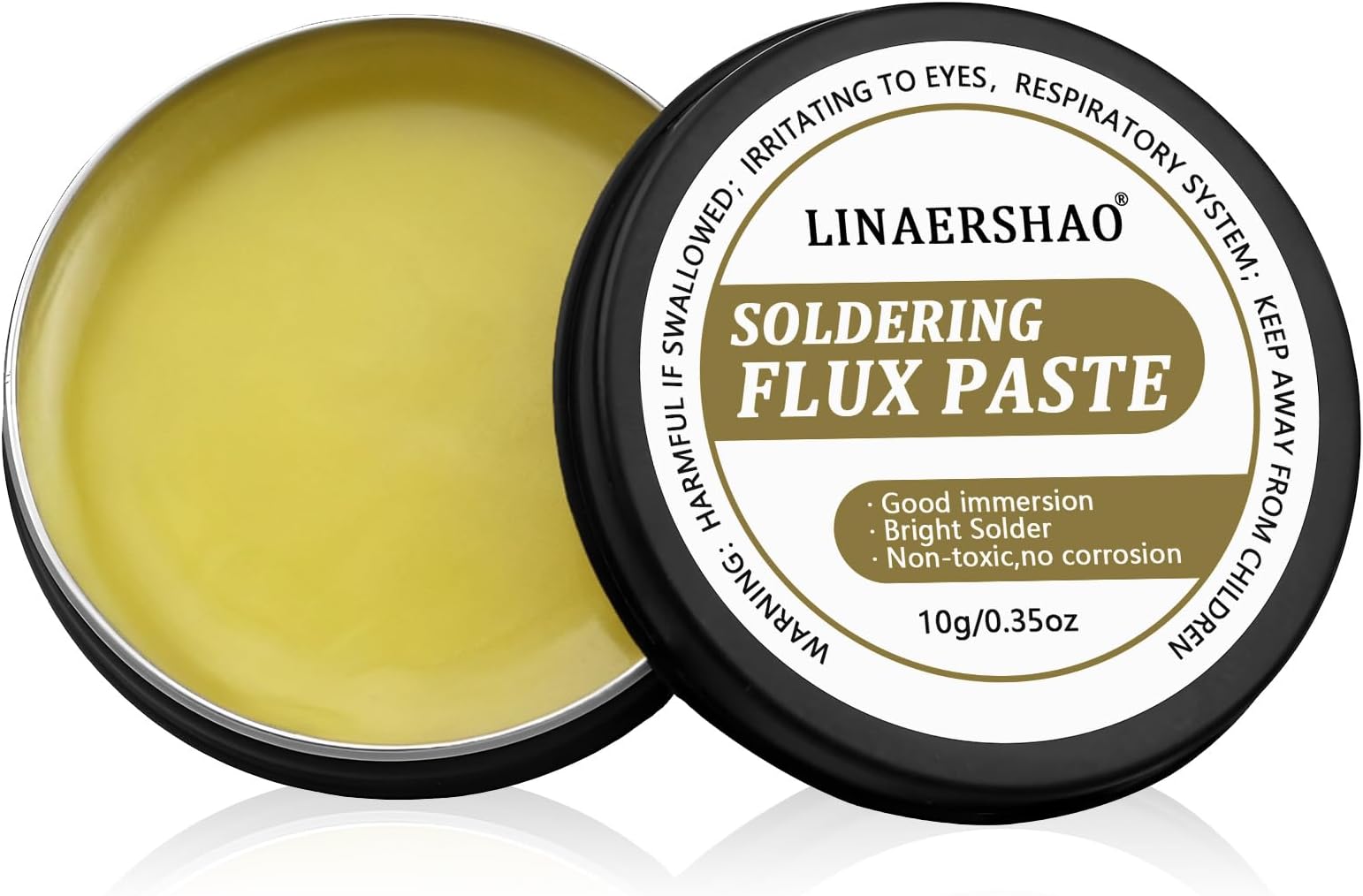 10g Solder Flux, Flux Soldering Paste, No-Clean Solder Grease Professional Mechanic Welding Repair for Mobile Phone, Home Appliance, Computer Motherboard et