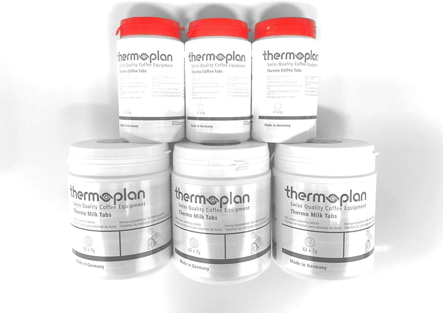 Thermo plan Black & White 4 Tab Set
