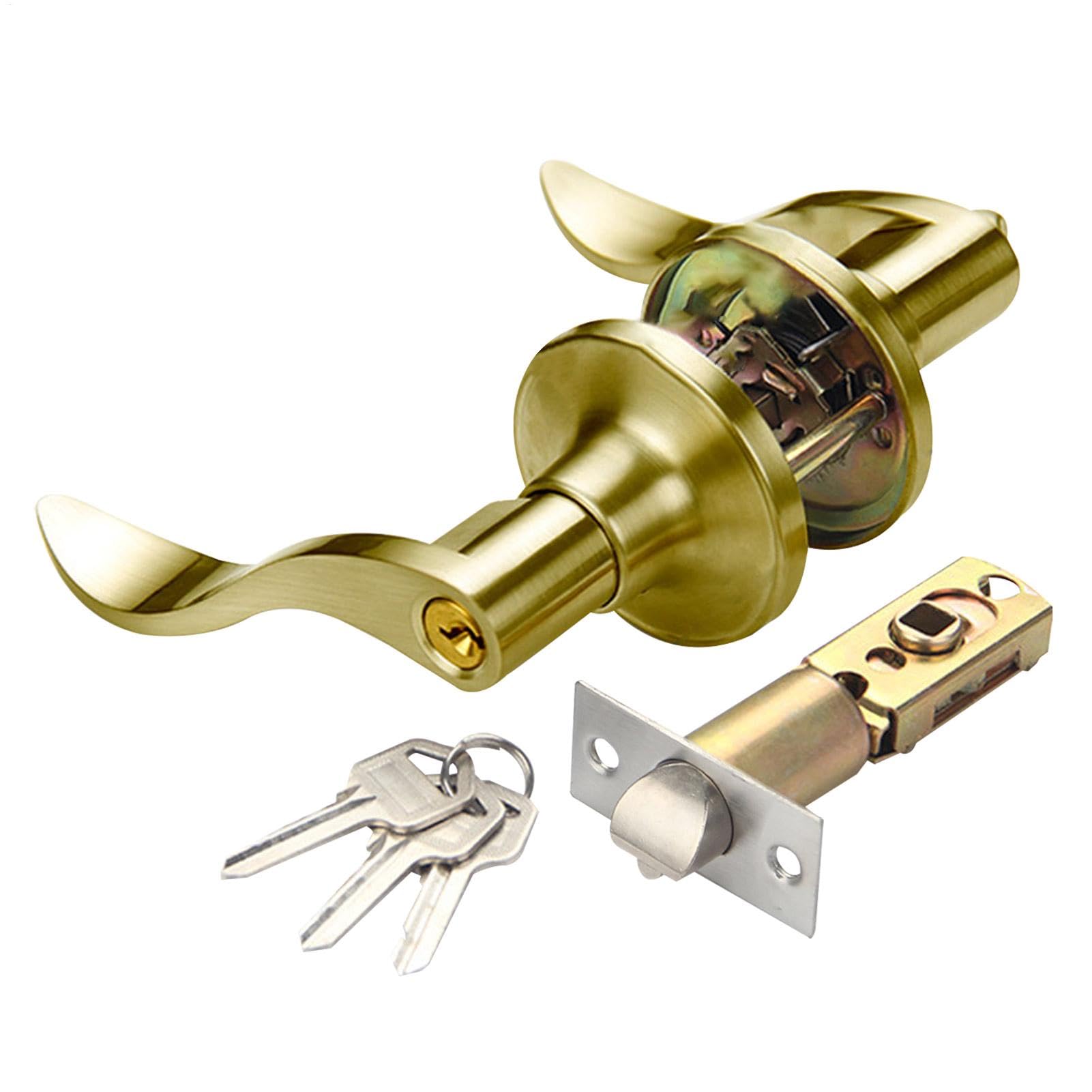 Serrure de porte d'entrée et levier extérieur vague pour entrée de maison