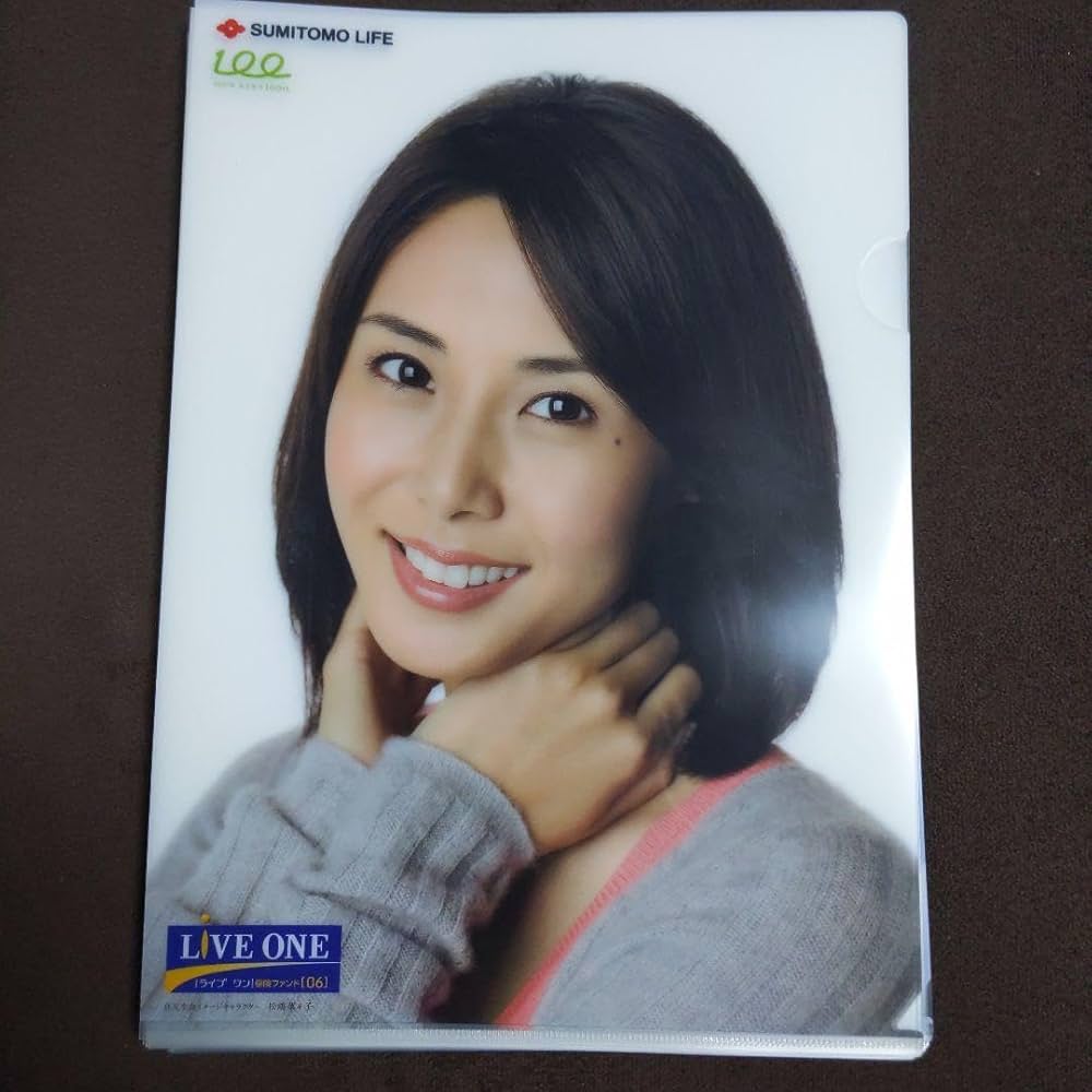 松嶋菜々子 クリヤーホルダー 松嶋菜々子クリヤーホルダー