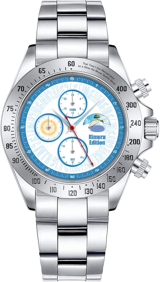 Amazon.co.jp: [転生したらスライムだった件] 腕時計 クロノグラフ