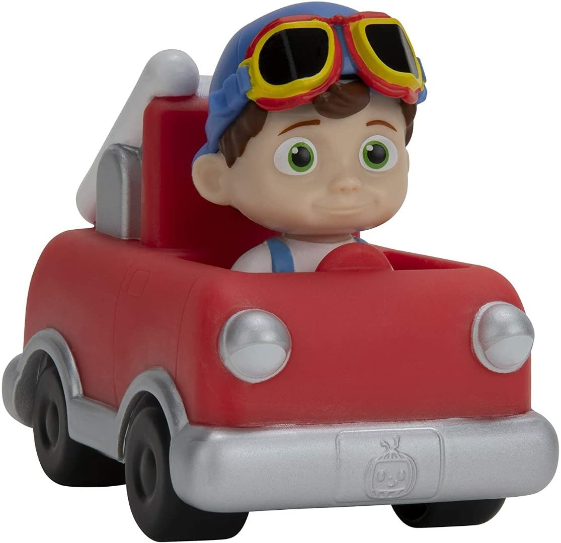 CoComelonMini Vehicle - Features Built-In TomTom in Fire Truck Toy Car - Toys for Kids, Toddlers, and Preschoolers