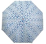 Compact Folding Umbrella, Polka Dot Prints, Pocket Size Umbrella, Small Umbrella