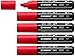 Price comparison product image STABILO FREE - Acrylic Marker - ARTY - T800C Chisel Tip 4-10mm - Pack of 5 - Carmine