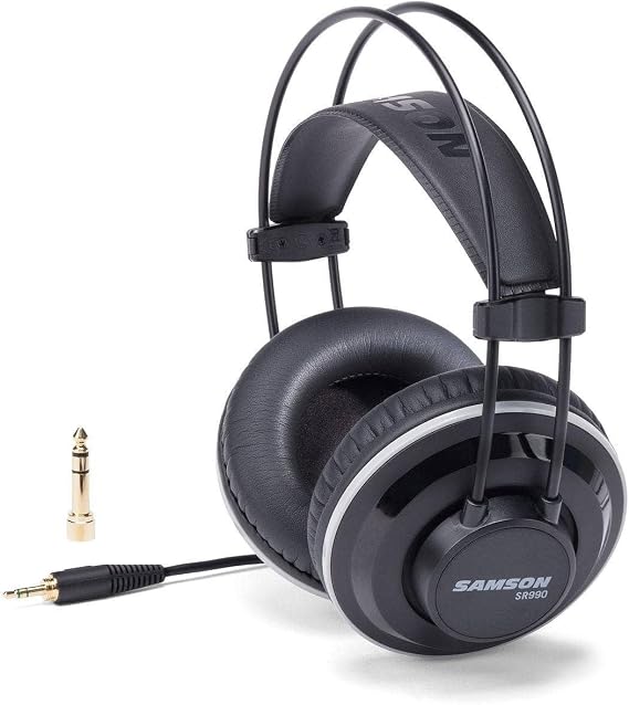 SAMSON SR990 Closed-Back Studio Reference Headphones